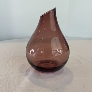 IKEA purple glass‎ vase